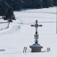 Croix au départ de la balade