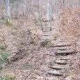 Escalier menant à la mine au filon