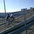 Pente à 18% de la piste d'essai