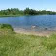 baignade au lac des Mortes