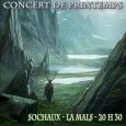 L'affiche du concert de printemps 2015