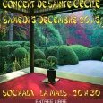 L'affiche du concert de la Ste Cécile 2015