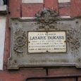 Plaque en hommage à Lazare Dukass
