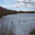 Etang (gelé) de la Marnière