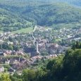 Vue sur Ornans depuis le Pautard