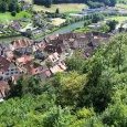 Saint Ursanne depuis le sentier des sculpteurs