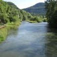 le Doubs depuis le pont de Goumois