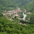 vue sur St-Hippolyte depuis les falaises